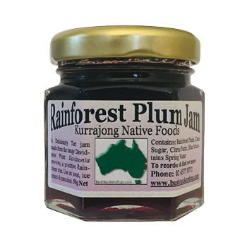 Jam Rainforest Plum 50g (24 Pack)