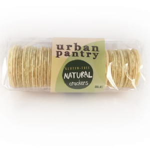 Crackers Natural GF 100g Urban Pantry x 24