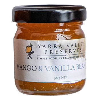 Jam Mango & Vanilla Bean 50g (24 Pack)